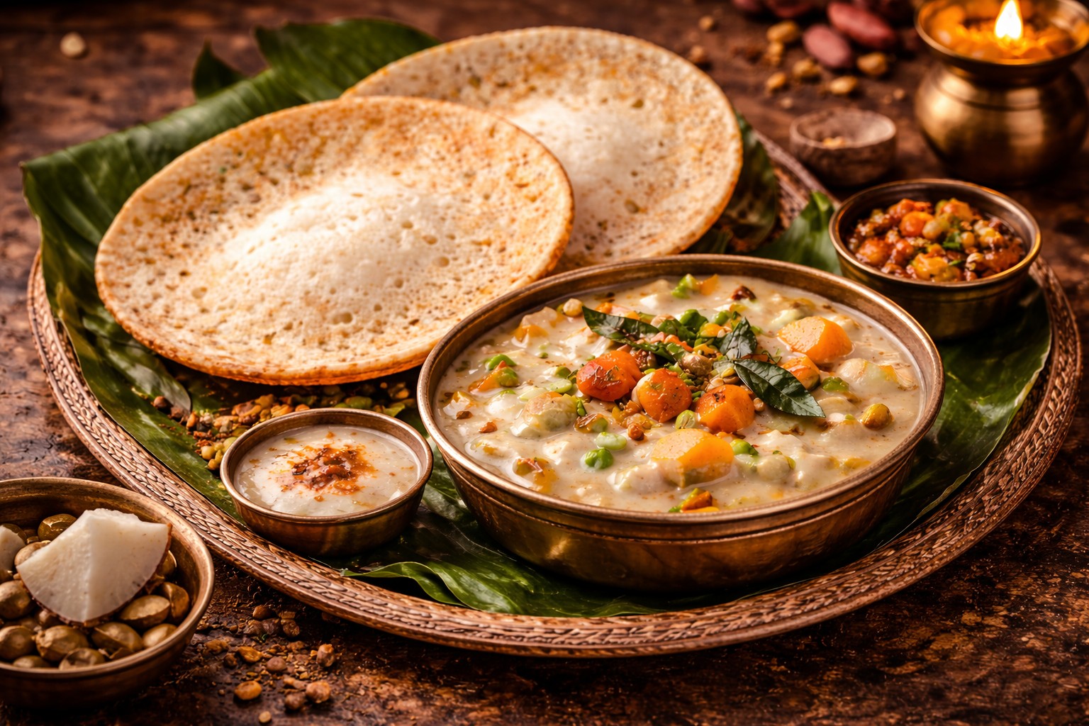 Appam & Stew