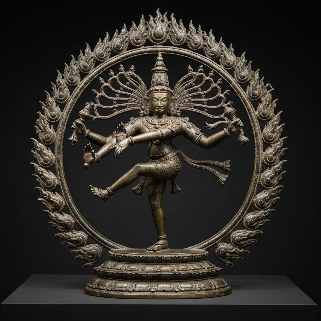 Chola bronze Nataraja - Lord Shiva as the cosmic dancer