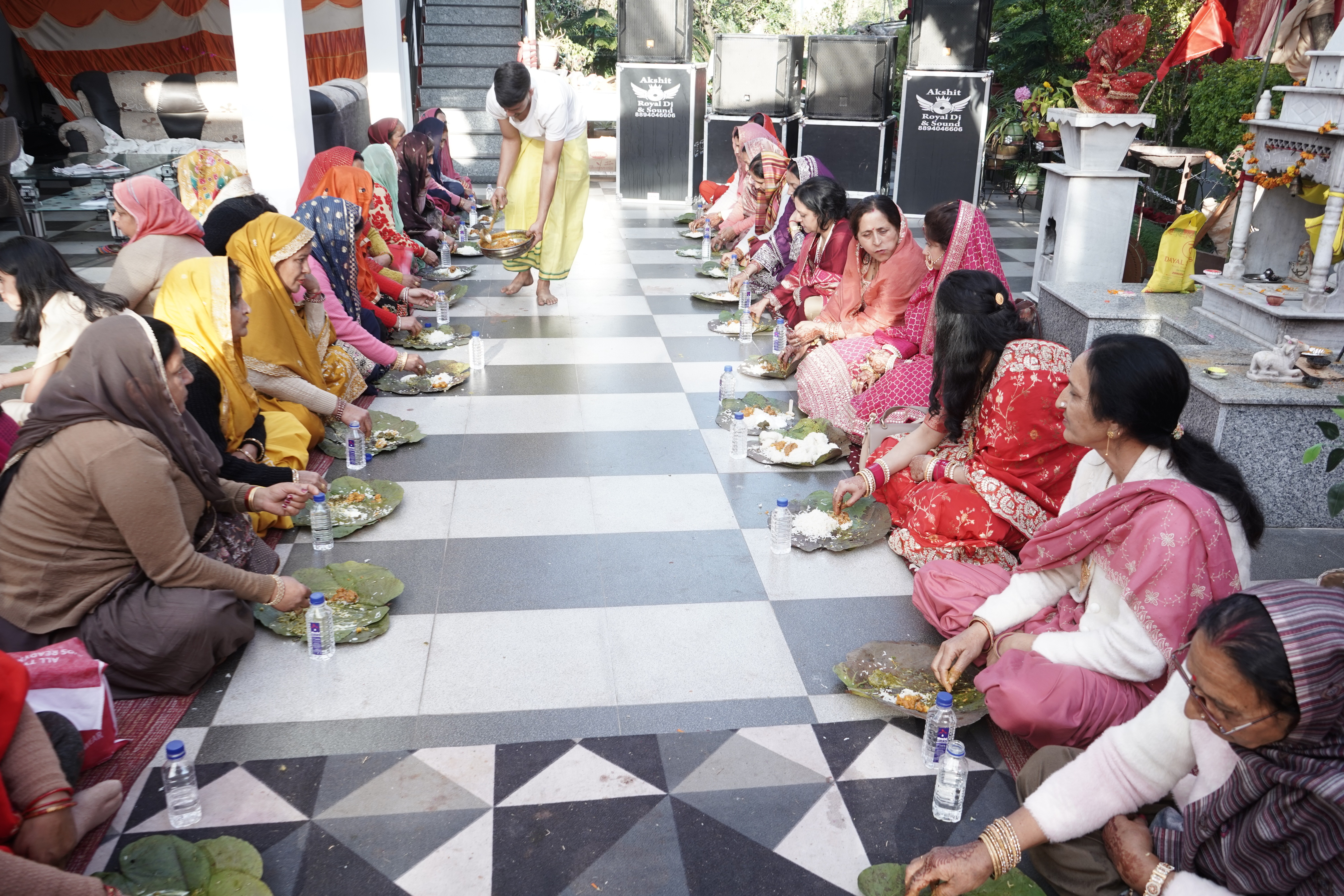 Community gathering for Kangri Dham
