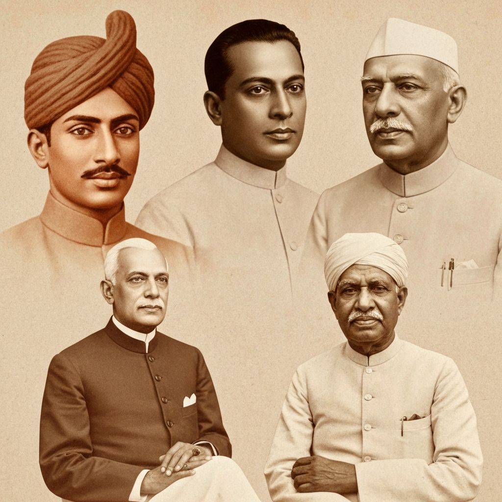 Leaders of the Indian freedom movement