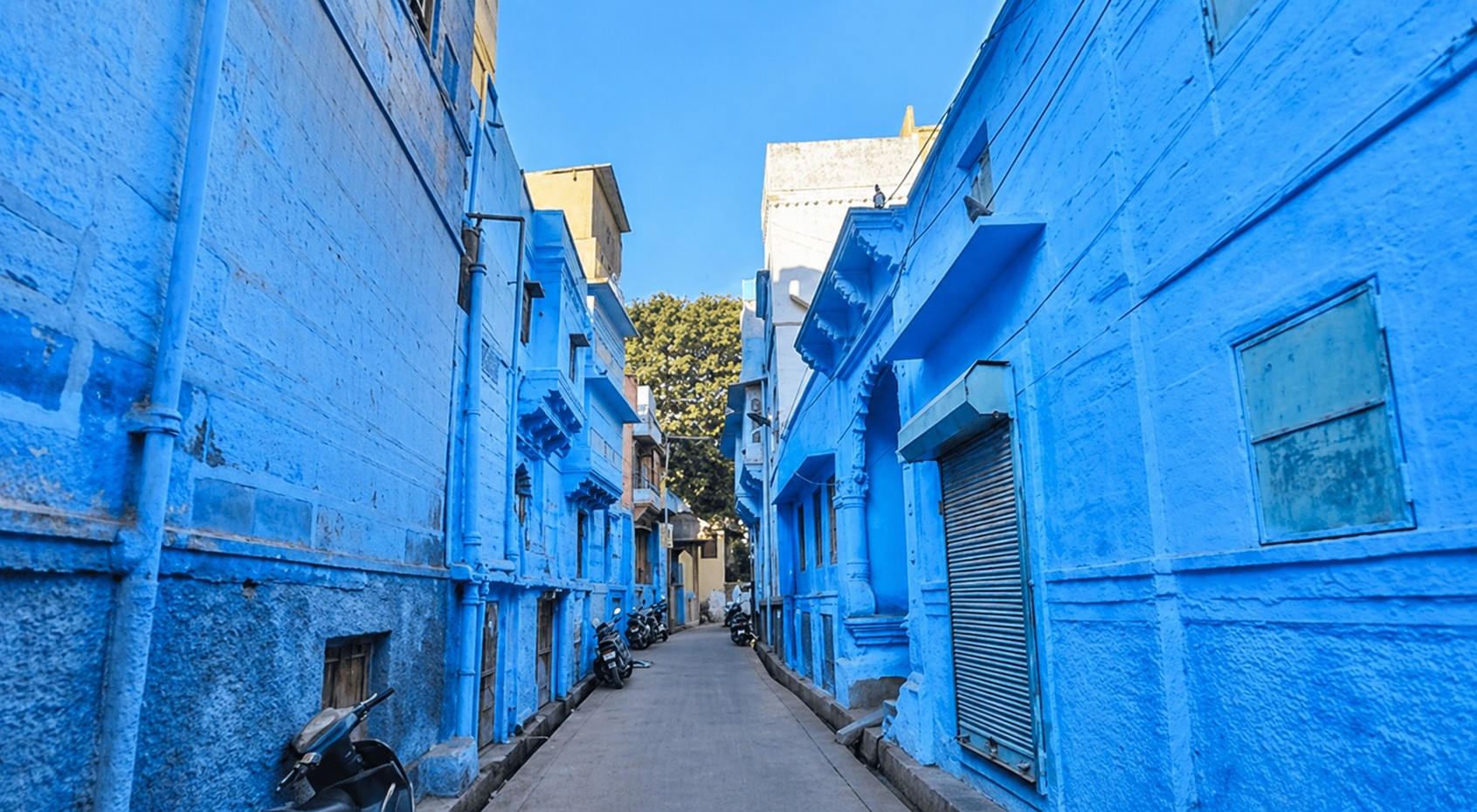 Blue City Streets